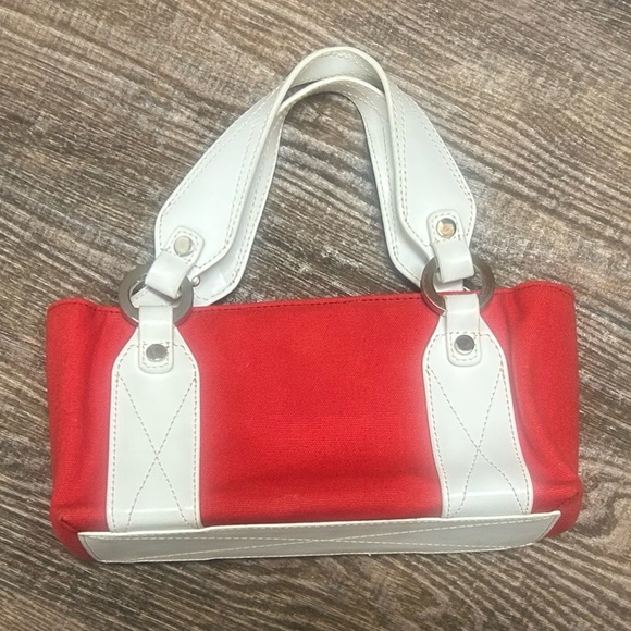 Danier tiny leather and canvas micro bag- excellent used condition - Picture 4 of 11